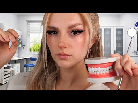 ASMR Sketchy Dental Exam | Dentist Role Play w/ Personal Attention