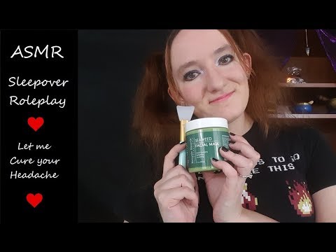 ASMR Sleepover Roleplay, Let Me Cure Your Headache
