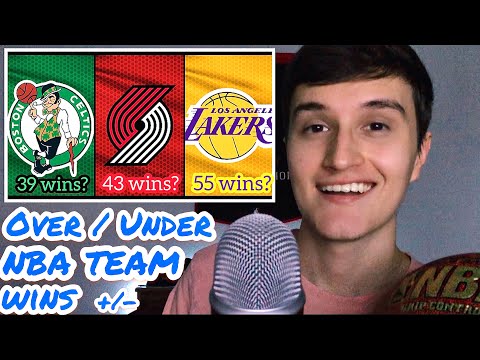 Over / Under NBA Team Wins ( ASMR )