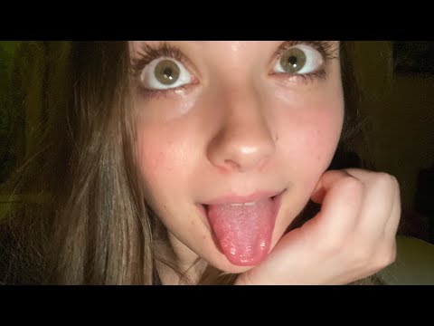 ASMR | INTENSE LENS LICKING 👅 SPIT PAINTING, MOUTH SOUNDS, RAMBLES