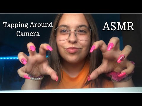 Fast & Aggressive Up Close Tapping & Scratching Around The Camera (5 minute ASMR)