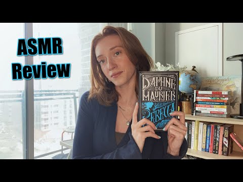Let’s Talk About Rebecca (book and movie) 💙🌙 | ASMR | Book triggers, soft spoken reviews