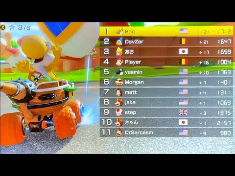 Mario Kart 8 Online Gameplay