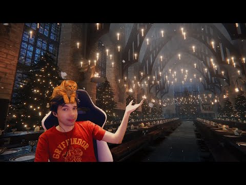 Decorate Hogwarts For Christmas with Me #3 🔴 LIVE ASMR WEEKLY