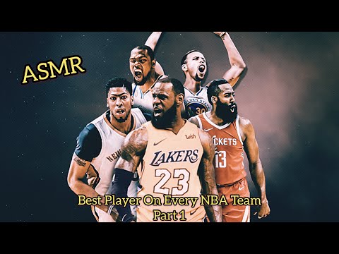 *ASMR* The Best Player On Every NBA Team! Part 1 (Whispering, Writing, Tapping)