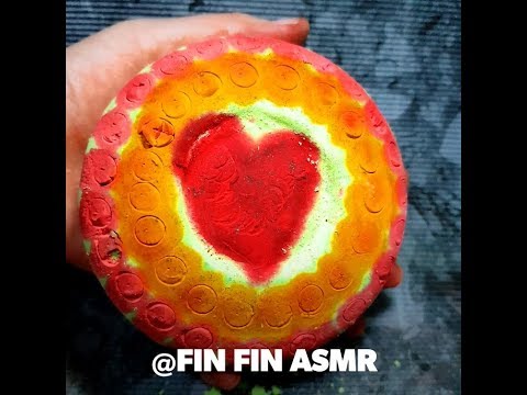 ASMR : Colorful Cornstarch Shaving! Very Satisfying and Relaxing #58