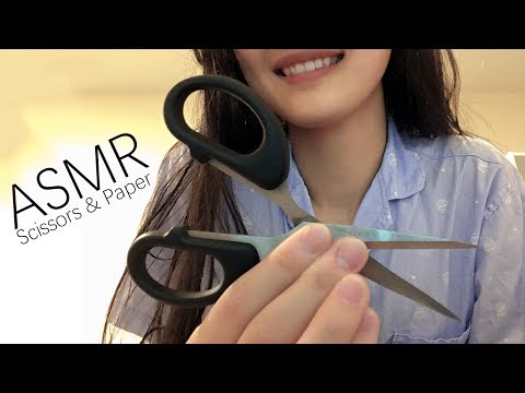 ASMR Scissors and Paper Cutting | 600" Tingles #28