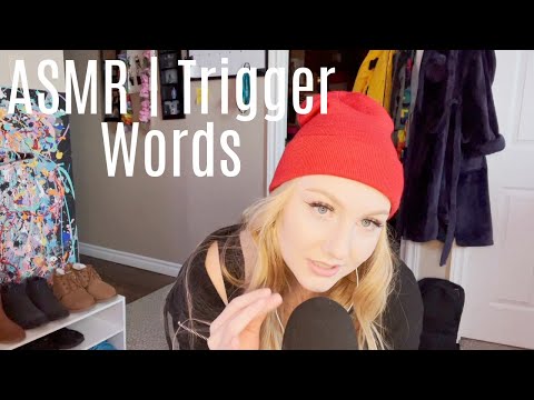 ASMR | Trigger Words!  Calm, Relax, Release