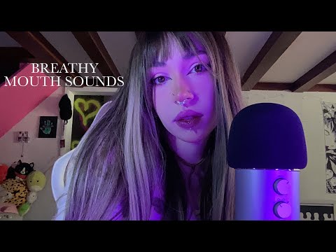 Breathy Mouth Sounds ASMR | Hand Movements, Hand Sounds, Minimal Whispering