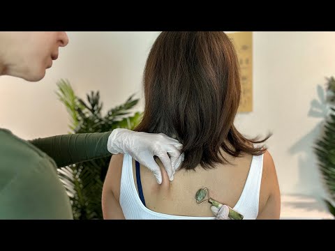 ASMR Chiropractic Skin Pulling Therapy - Soft Spoken Medical Role Play for Tingles & Sleep - RELAX