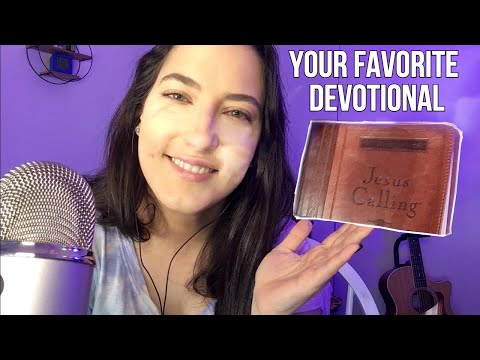 ASMR • Most Popular Devotional Book and Scripture Reading Jesus Calling