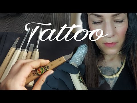 Tattoo Artist Roleplay [ASMR] (hand tapped)