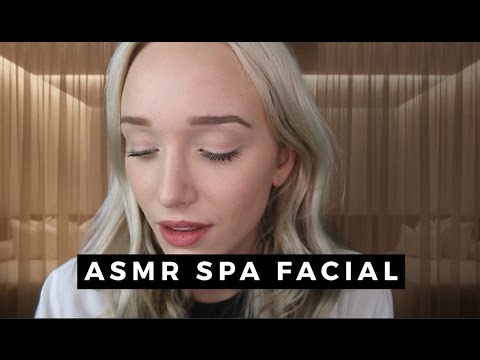 ASMR SPA FACIAL ROLEPLAY (gloves, hair brushing, personal attention) | GwenGwiz