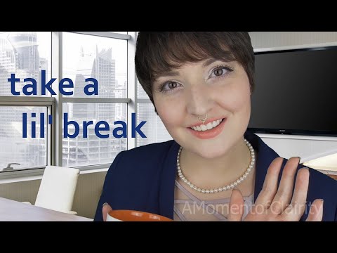[ASMR] You Look Like You Need a Break | Take 15 With Me 💙