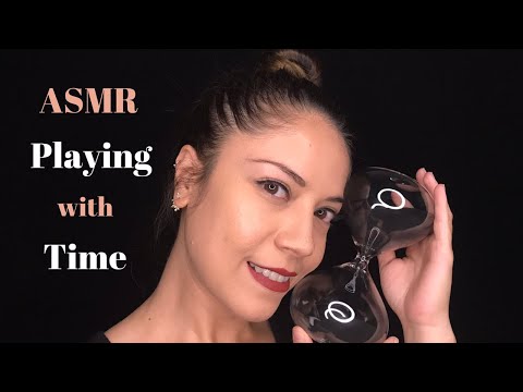ASMR | Playing with Time ⌛  Hourglass Tingles (Tapping, Scratching, Breathy Sounds) NO TALKING