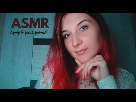 ASMR| REPEATING RANDOM SPANISH WORDS ~ español