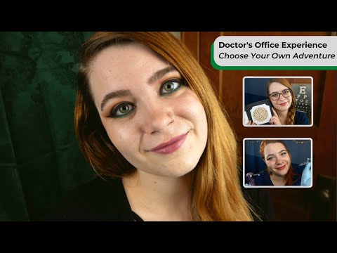 A Doctor's Office Choose Your Own Adventure 🩺 Part 1: The Receptionist | ASMR Soft Spoken Medical RP