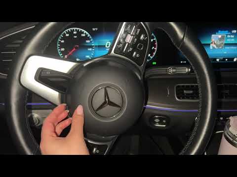 ASMR tapping on Mercedes Benz