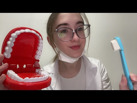 Routine Check-up ASMR | Dentist Role-play 🦷 | Personal Attention | Kids Toys