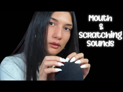 Mic Scratching with Mouth Sounds ASMR
