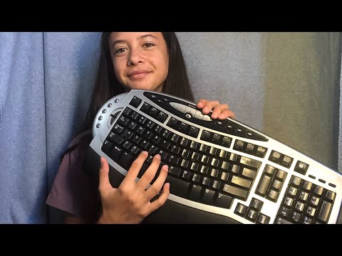 ASMR Asking you Questions (typing sounds!)