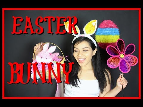 ASMR🖤 EASTER BUNNY ROLE PLAY ! KIDS PARTY