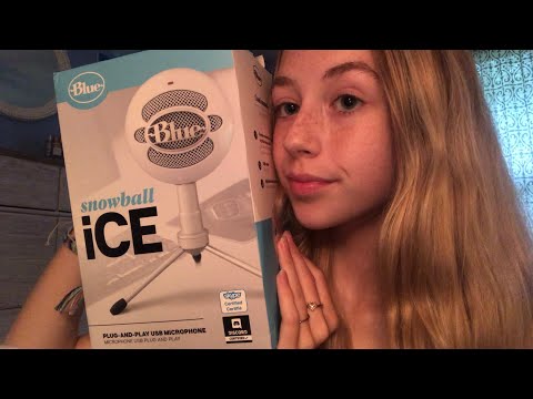 ASMR~ unboxing my new microphone