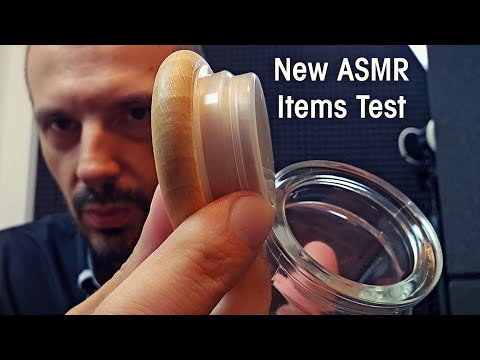 I'm testing out brand new items. Are they suitable for ASMR?