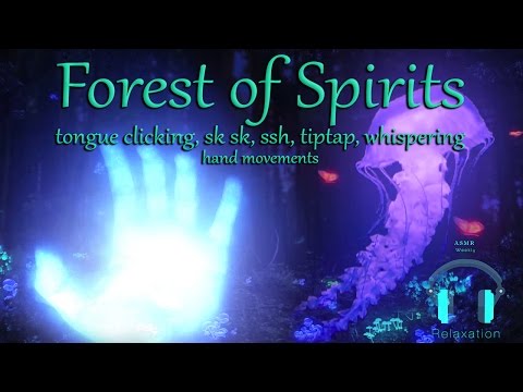 ASMR- Forest of Spirits (Tongue clicking,whispers, sksk, sshh and More)