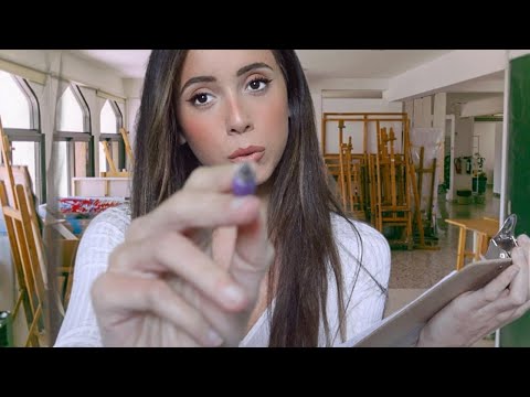 ASMR SKETCHING YOU | Soft Spoken, Writing Sounds, Personal Attention...