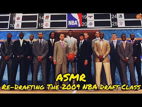 ASMR | Re-Drafting The 2009 NBA Draft Class 🏀 (Whispered w/assorted sounds 😴)