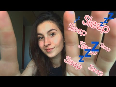 Asmr visual triggers with mouth sounds for sleep and relax 💤 😴 💤