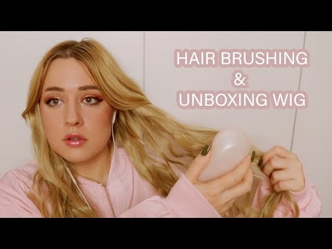 Hair brush 🎀 & Unboxing 💇 ASMR w/ Evahair
