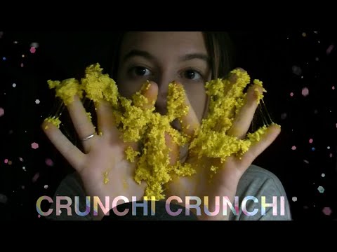 ASMR - Crunchi Crunchi cosquilloso, relajate con slime - Pau ASMR