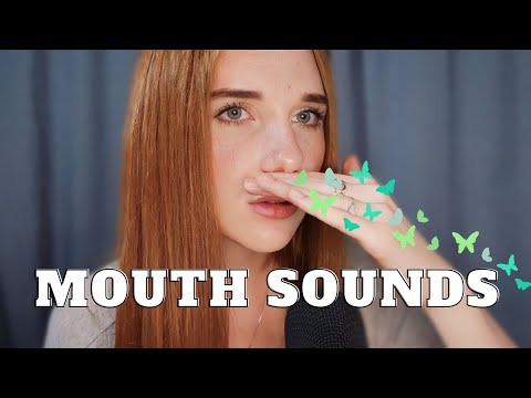 ASMR | Tingly Mouth Sounds 💛 (Wet & Dry, Spit Painting, Tongue Swirls & Tongue Chewing) ✨