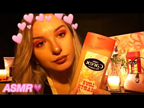 ASMR: Valentine’s Day show & tell (ramble, tapping, fabric sounds)