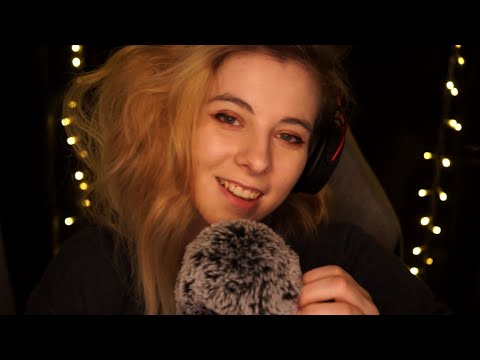 ASMR Fluffy Mic, Ramble, Towel Scratching, Sponges and more (Improvised / Lo-Fi)