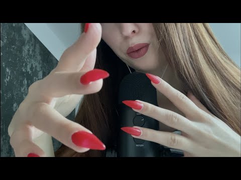 ASMR I NAIL TAPPING, MIC SCRATCHING, MOUTH SOUNDS AND KISS SOUNDS ✨
