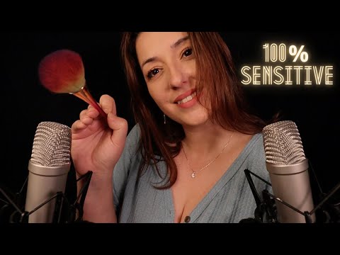 ASMR 100% Sensitive ✨ Mouth Sounds In Your Ears