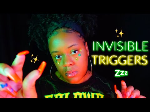 ASMR ✨ Doing Things to Your Face That You Can Hear 💚 (Invisible Triggers for Stress Relief & Sleep)✨