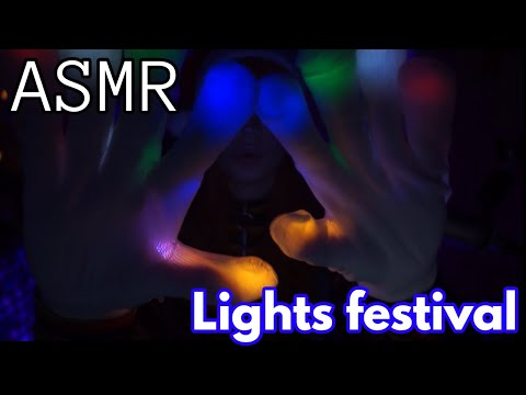 ASMR | Lights Festival with REVERB (Space Oddity on Twitch) 🎉✨ Hakkune
