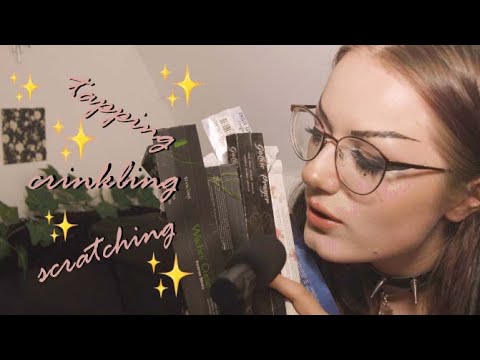 ASMR With Incense ✨| Crinkles, Scratching, Tapping