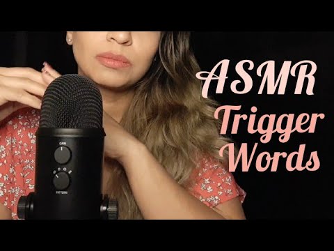 ASMR Trigger Words.