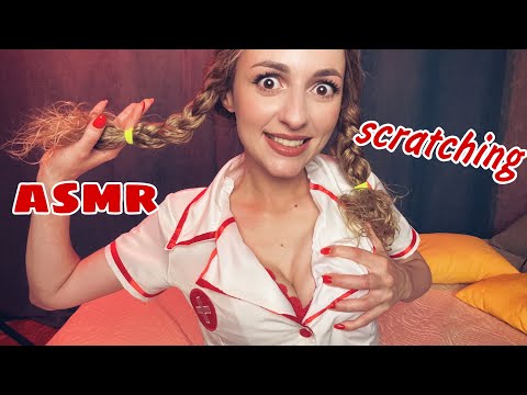 ASMR Scratching Fabric sounds NURSE For who don"t get Tingle 🤯