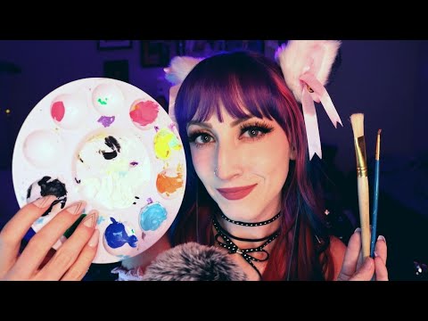 ASMR | Cat Girl Paints Your Face Roleplay