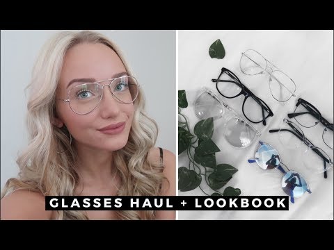 ASMR GlassesUSA.com Haul & LookBook (Lots of tapping and tingles!)| GwenGwiz