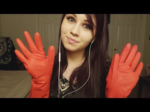 ASMR | Rubber Gloves Sounds & Hand Movements | No Talking