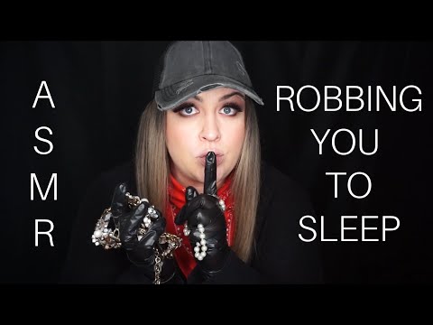 ASMR ROBBING YOU TO SLEEP 🔪 🩸