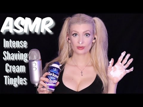 ASMR Shaving Cream Mic and Hand Sounds to Make You Sleep and Tingle