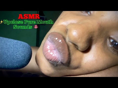 ASMR Upclose Pure Mouth Sounds 👄| Whisper Rambles ~ Get Relaxed in 3 Minutes ✨